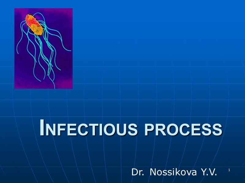 INFECTIOUS PROCESS Dr. Nossikova Y.V. 1